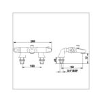 Nuie Thermostatic Bath Shower Mixer