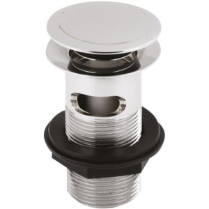 Nuie Push Button Basin Waste Slotted