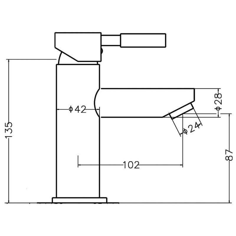 Nuie Series Two Mono Basin Mixer