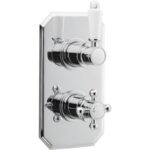 Nuie Victorian Twin Thermostatic Shower Valve