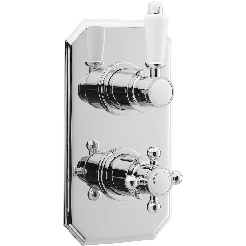 Nuie Victorian Twin Thermostatic Shower Valve Nuie Victorian Twin Thermostatic Shower Valve