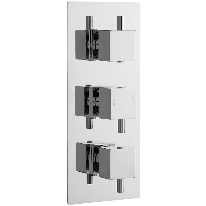 Nuie Volt Triple Thermostatic Shower Valve Nuie Volt Triple Thermostatic Shower Valve