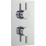 Nuie Quest Twin Thermostatic Shower Valve with Diverter