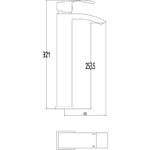 Nuie Vibe High Rise Mixer