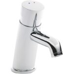Nuie Push Button Commercial Mono Basin Mixer