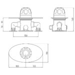 Nuie Exposed Sequential Thermostatic Valve