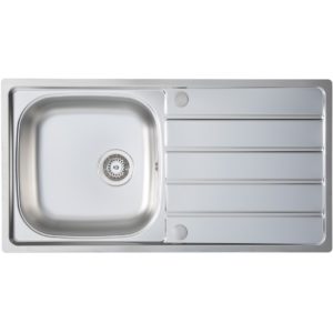 Prima 1B 965x500mm Inset Sink Stainless Steel