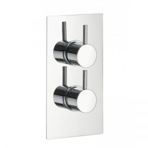 Imex Pura Arco Twin Outlet Two Handle Concealed Shower Valve