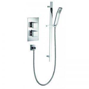 Pura Bloque2 Single Outlet Concealed Valve with Str8 Head & Kit