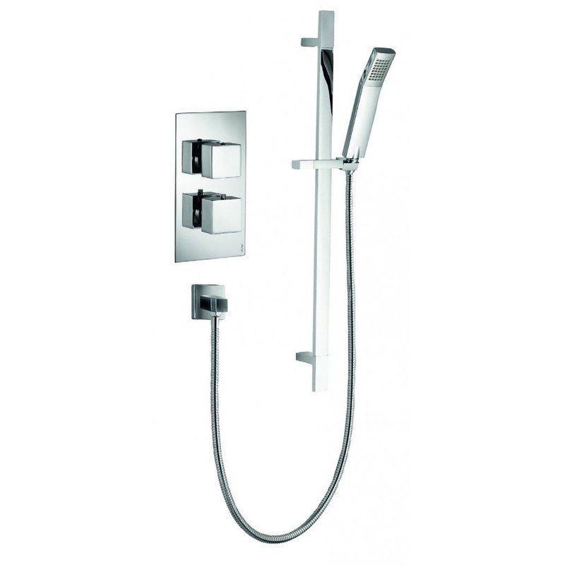 Imex Bloque2 Single Outlet Concealed Valve with Str8 Head & Kit