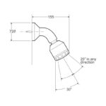 Rada BSR-S/300 Shower Fitting