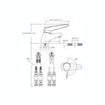 Rada Thermotap-3S Thermostatic Mixing Tap Short Lever