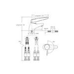 Rada Thermotap-3L Thermostatic Mixing Tap Long Lever