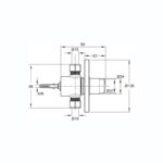 Rada T2 300B Timed Flow Shower Control