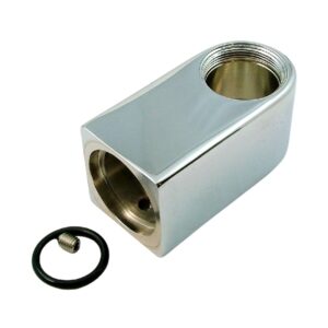 Rada 215 Inlet Elbow Assembly Chrome/White