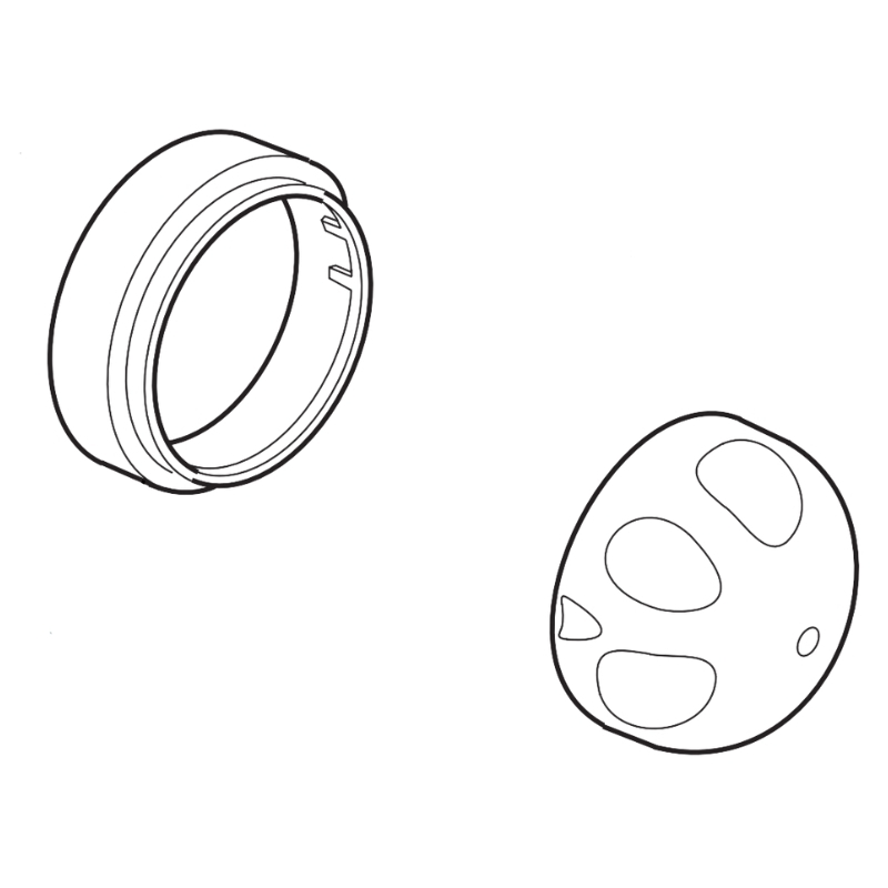 Rada 215-T3 OEM Metal Temperature Control Knob Rada 215-T3 OEM Metal Temperature Control Knob