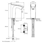 Rada Intelligent Care MX1 20NF Basin Tap