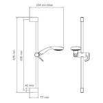 Rada SF1 10 BIV Slide Rail Kit