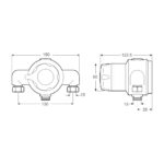 Rada Meynell V8/3 Single Sequential Thermostatic Mixing Valve