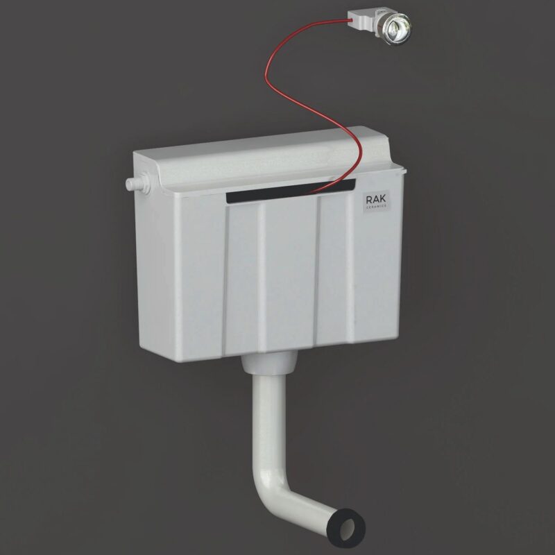 RAK Ecofix Side Inlet Concealed Cistern for Furniture with Push Button RAK Ecofix Side Inlet Concealed Cistern for Furniture with Push Button