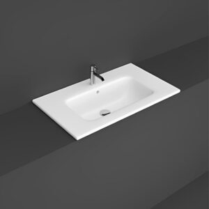 RAK Joy Drop-In Washbasin 81x46cm 1 Tap Hole