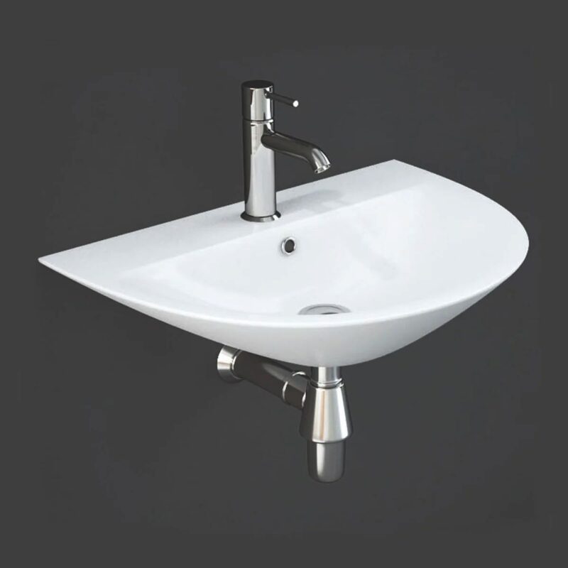 RAK Morning 50cm Basin 1 Taphole