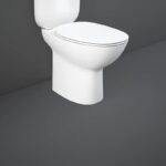 RAK Morning Fully Back To Wall Rimless Close Coupled WC Pan