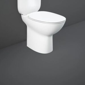 RAK Morning Fully Back To Wall Rimless Close Coupled WC Pan