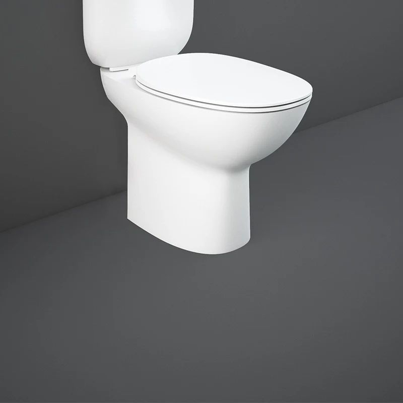 RAK Morning Fully Back To Wall Rimless Close Coupled WC Pan RAK Morning Fully Back To Wall Rimless Close Coupled WC Pan