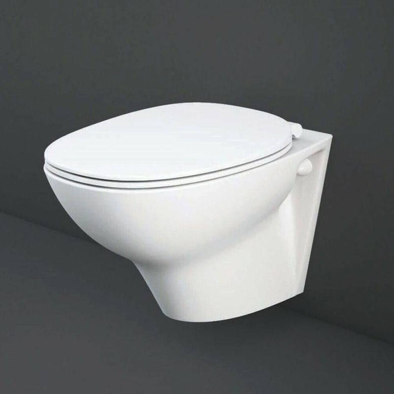 RAK Morning Rimless Wall Hung Pan RAK Morning Rimless Wall Hung Pan