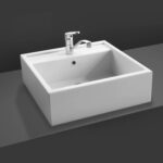 RAK Nova 46cm Sit On Wash Basin 1 Taphole