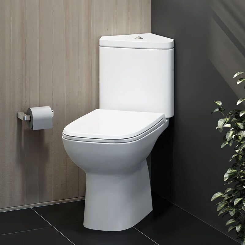 RAK Origin Corner Toilet Full Access Pack with Cistern (No Seat)