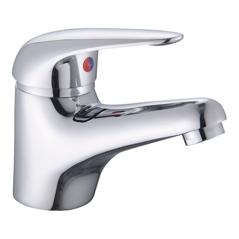 RAK Basic Mono Basin Mixer with Clicker Waste