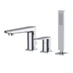 RAK Blade 3 Hole Deck Mounted Bath Shower Mixer