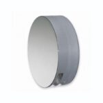 RAK Round Bath Overflow Filler with Clicker Waste Chrome