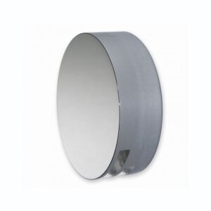 RAK Round Bath Overflow Filler with Clicker Waste Chrome