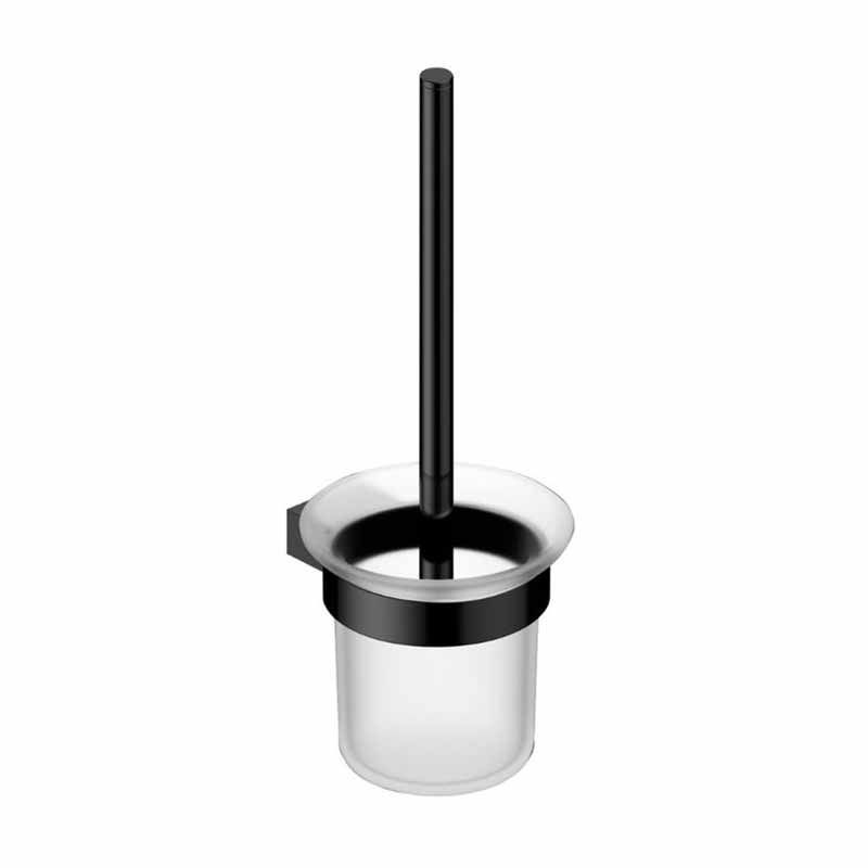 RAK Petit Round Toilet Brush Holder Matt Black RAK Petit Round Toilet Brush Holder Matt Black