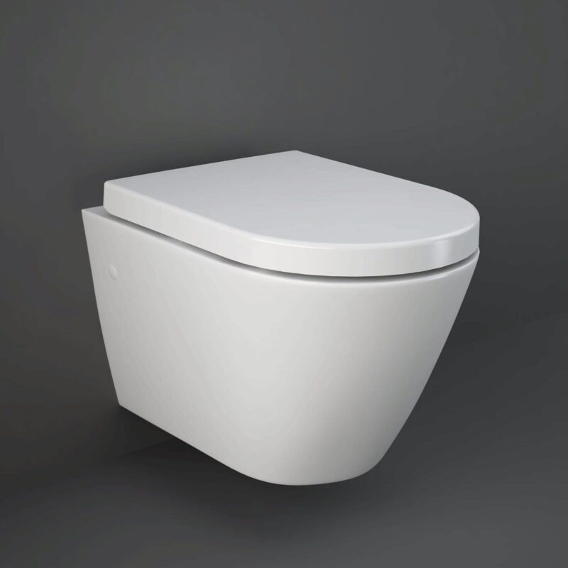 RAK Resort Mini Quick Release Wrap Over Soft Close Toilet Seat