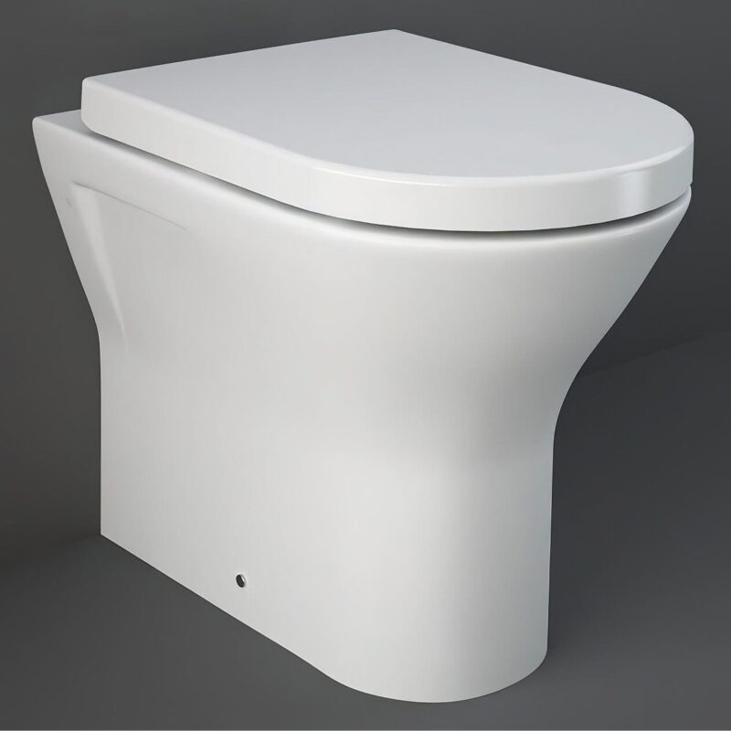 RAK Resort Mini Quick Release Wrap Over Soft Close Toilet Seat