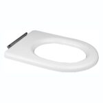 RAK Compact Special Needs Toilet Seat without Lid White