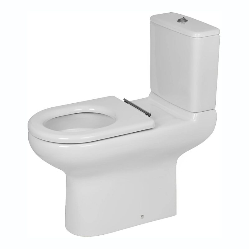 RAK Compact Special Needs Toilet Seat without Lid White