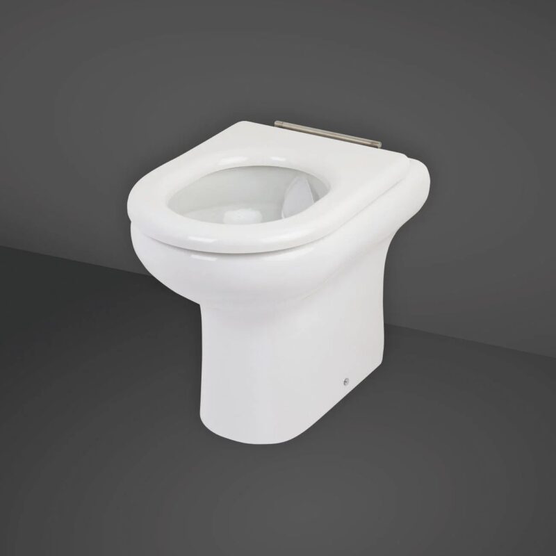 RAK Compact Special Needs Toilet Seat without Lid White