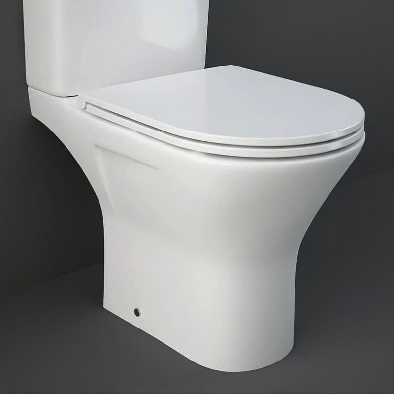 RAK Resort Mini Close Coupled Full Access Open Back Pan RAK Resort Mini Close Coupled Full Access Open Back Pan