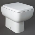 RAK Series 600 Rimless Back To Wall Pan & Wrap Over Seat