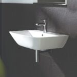 RAK Summit 40cm Wall Hung Hand Basin 1 Tap Hole