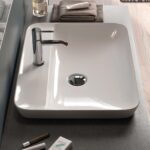 RAK Variant Rectangular Drop-In Wash Basin 55cm 1 Tap Hole