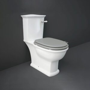 RAK Washington WC Pack with Lever Handle & Matt Grey Seat
