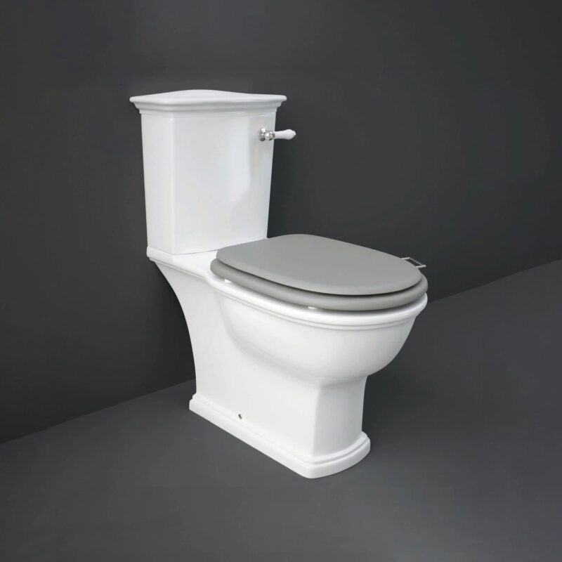 RAK Washington WC Pack with Lever Handle & Matt Grey Seat RAK Washington WC Pack with Lever Handle & Matt Grey Seat