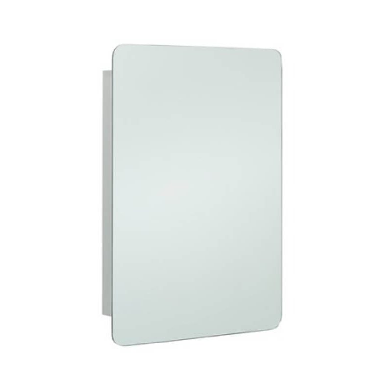 RAK Uno Stainless Steel Single Cabinet with Mirrored Door