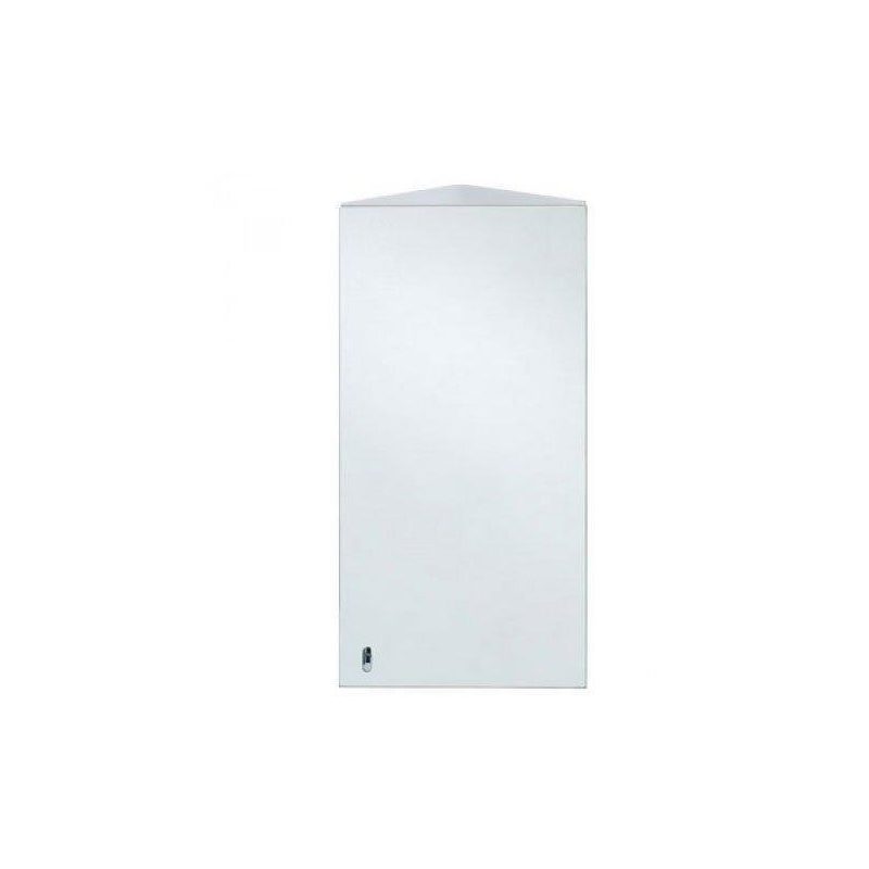 RAK Riva Stainless Steel Single Corner Cabinet with Mirrored Door